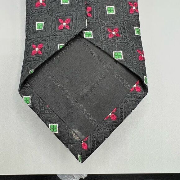 JZ Richards Silk Extra Long Holiday Tie - Picture 3 of 5